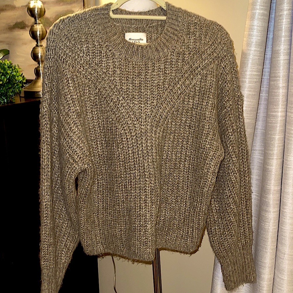 Abercrombie & Fitch chunky knit oversized sweater women’s small